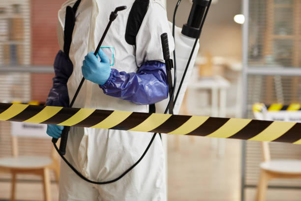 Professional Sewage Cleanup technician working in Montgomeryville, PA